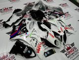 BMW S1000RR (2009-2014) White, Black & Red Fiamm Fairings