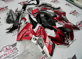 BMW S1000RR (2015-2016) Matte Red, Matte Black & Matte Silver Fairings at KingsMotorcycleFairings.com