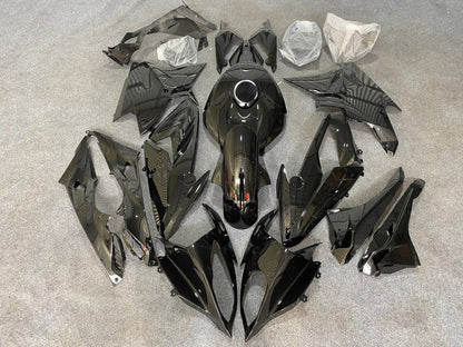BMW S1000RR (2017-2018) Black Fairings - KingsMotorcycleFairings.com