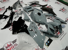 BMW S1000RR Fairings (2017-2018) Nardo Gray, Black at KingsMotorcycleFairings.com