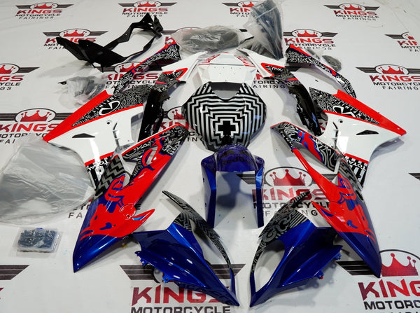 BMW S1000RR Fairings (2017-2018) White, Black, Blue, RedBull at KingsMotorcycleFairings.com