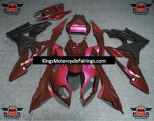 BMW S1000RR Fairings (2015-2016) Dark Red, Matte Black from KingsMotorcycleFairings.com