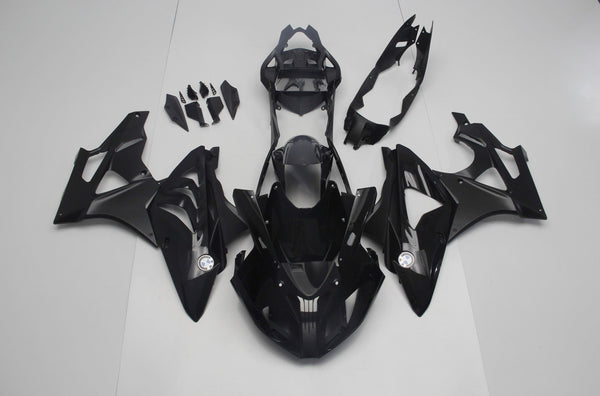BMW S1000RR Fairings (2019-2022) Black, Matte at KingsMotorcycleFairings.com