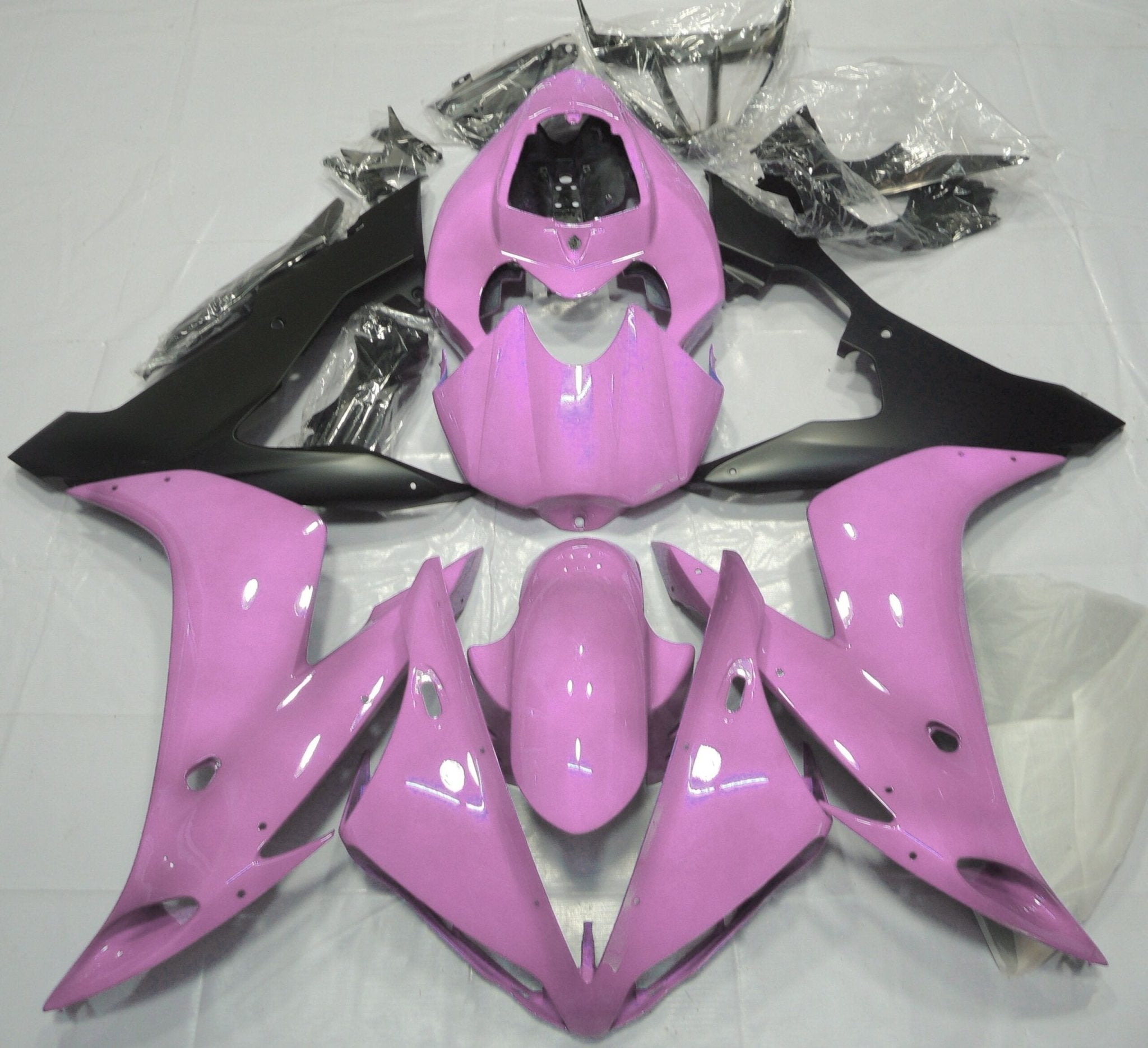 Yamaha YZF-R1 (2004-2006) Pink & Matte Black Fairings