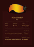 Beasley Motorcycle Helmet HD Bubble Goggles with Colored Visor Lensed is brought to you by KingsMotorcycleFairings.com