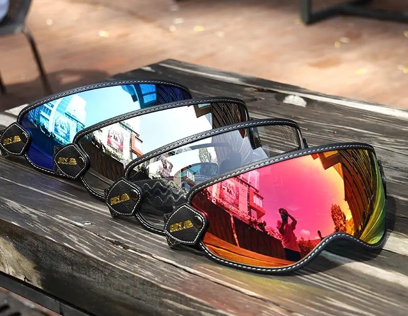 hd goggles Motorcycle Helmet Beasley HD Bubble Goggles