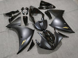 Black, Matte Black and Gold Fairing Kit for a 2009, 2010 & 2011 Yamaha YZF-R1 motorcycle