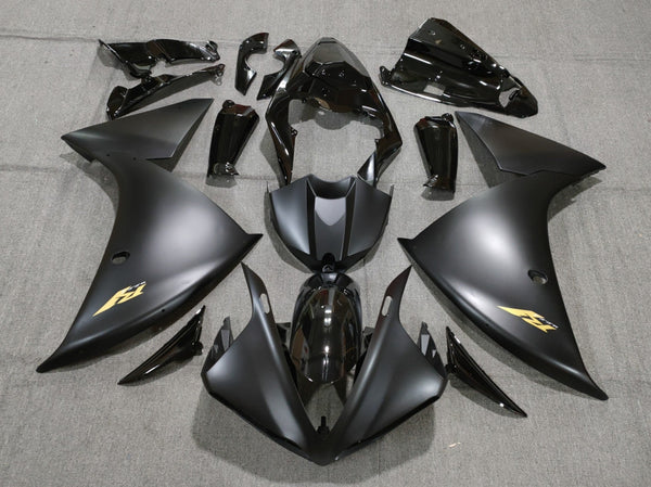 Yamaha YZF-R1 (2009-2011) Black, Matte Black & Gold Fairings