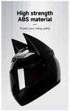 The Black Batman HNJ Full-Face Motorcycle Helmet is brought to you by KingsMotorcycleFairings.com