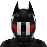 The Black Batman HNJ Full-Face Motorcycle Helmet is brought to you by KingsMotorcycleFairings.com