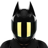 The Black Batman HNJ Full-Face Motorcycle Helmet is brought to you by KingsMotorcycleFairings.com
