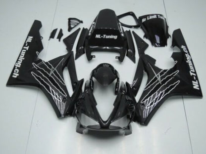 Shop Triumph Daytona 675 Fairings (2009-2012) Black, White Claw from KingsMotorcycleFairings.com