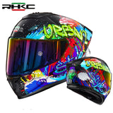 Black Graffiti Motorcycle Helmet at KingsMotorcycleFairings.com