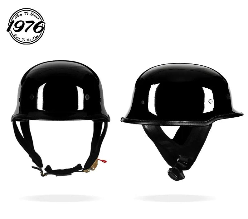 black motorcycle half helmet Motorcycle Helmet:Black Half Face Soldier: Kings Motorcycle