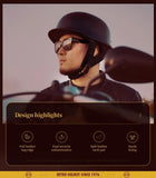 Black Half Face Soldier Motorcycle Helmet is brought to you by KingsMotorcycleFairings.com