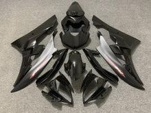 Yamaha YZF-R6 (2006-2007) Black, Matte Black & Red Fairings