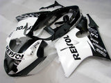 White and Black Repsol Fairing Kit for a 1996, 1997, 1998, 1999, 2000, 2001, 2002, 2003, 2004, 2005, 2006 & 2007 Honda CBR1100XX Super Blackbird motorcycle