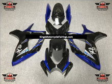 Suzuki GSXR600 (2006-2007) Blue, Black & Silver Marine Fairings