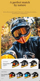 Black, Gold and White Lightning Beasley Open-Face Motorcycle Helmet is brought to you by KingsMotorcycleFairings.com
