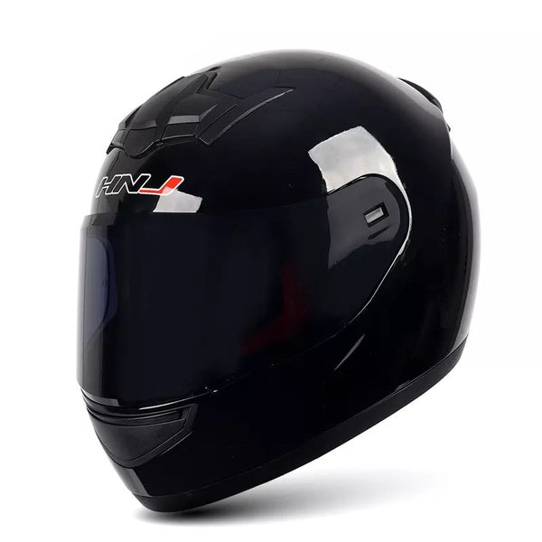 Black HNJ Full-Face Motorcycle Helmet from KingsMotorcycleFairings.com