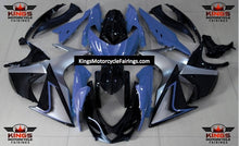 Suzuki GSXR1000 (2009-2016) Black, Light Blue & Silver Fairings