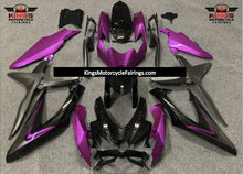 Suzuki GSXR750 (2008-2010) Black, Magenta Purple & Gray Fairings