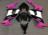 Black, Pink and White Fairing Kit for a 2008, 2009 & 2010 Kawasaki Ninja ZX-10R motorcycle