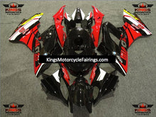 BMW S1000RR (2017-2018) Black, Red & White #25 Fairings