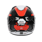 The Black and Red HNJ Full-Face Motorcycle Helmet is brought to you by KingsMotorcycleFairings.com