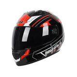 The Black and Red HNJ Full-Face Motorcycle Helmet is brought to you by KingsMotorcycleFairings.com