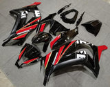 Black, Red, Gold and White Fairing Kit for a 2011, 2012, 2013, 2014 & 2015 Kawasaki Ninja ZX-10R motorcycle