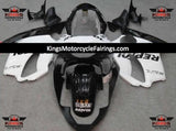 Black and White Repsol Fairing Kit for a 1999 & 2000 Honda CBR600F4 motorcycle