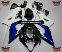 Suzuki GSXR1000 (2005-2006) Black, White & Blue Fairings