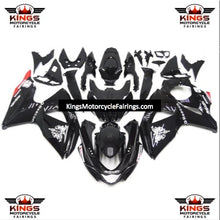 Suzuki GSXR1000 (2009-2016) Black, White & Red Beacon Fairings