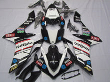 Yamaha YZF-R1 (2007-2008) Black, White & Red Fimer Fairings