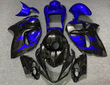 Black and Blue Fairing Kit for a 2008, 2009, 2010, 2011, 2012, 2013, 2014, 2015, 2016, 2017, 2018 & 2019 Suzuki GSX-R1300 Hayabusa motorcycle