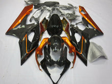 Black and Burnt Orange Fairing Kit for a 2005 & 2006 Suzuki GSX-R1000 motorcycle