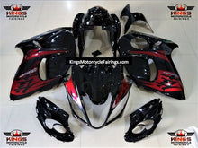 Suzuki GSXR1300 Hayabusa (2008-2019) Black & Candy Red Fairings