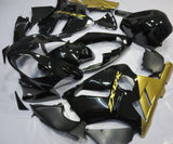 Gold and Black Fairing Kit for a 2002 & 2006 Kawasaki Ninja ZX-12R motorcycle