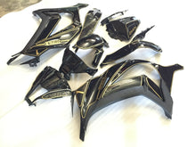 Fairing kit for a Kawasaki Ninja ZX10R (2011-2015) Black & Gold