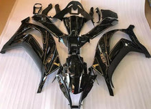 Shop Kawasaki Ninja ZX10R Fairings (2016-2020) Black, Gold at KingsMotorcycleFairings.com