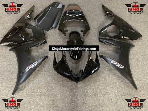 Yamaha YZF-R6 (2005) Black & Matte Black Fairings