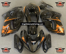 Suzuki GSXR1300 Hayabusa (2008-2019) Black & Orange Fairings