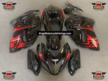 Suzuki GSXR1300 Hayabusa (2008-2019) Black, Red & White Fairings