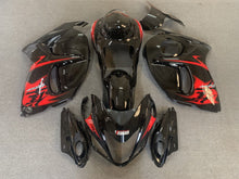 Black, Red and White Fairing Kit for a 2008, 2009, 2010, 2011, 2012, 2013, 2014, 2015, 2016, 2017, 2018 & 2019 Suzuki GSX-R1300 Hayabusa motorcycle