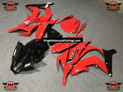 Black and Red Fairing Kit for a 2011, 2012, 2013, 2014 & 2015 Kawasaki Ninja ZX-10R motorcycle