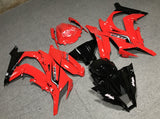 Fairing Kit for a Kawasaki Ninja ZX10R (2011-2015) Black & Red