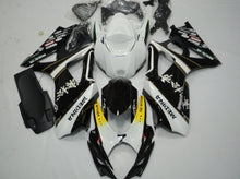 Black and White Medina Fairing Kit for a 2007 & 2008 Suzuki GSX-R1000 motorcycle
