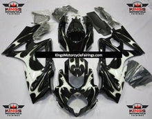 Suzuki GSXR600 (2008-2010) Black & White Tribal Fairings