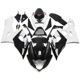 Black and White Fairing Kit for a 2005 & 2006 Suzuki GSX-R1000 motorcycle